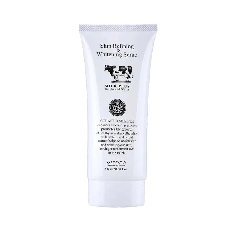 Beauty Buffet Scentio Skin Refining & Brightening Scrub milk plus bright and smooth