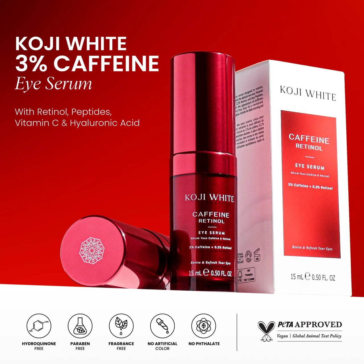 Caffeine Retinol Eye Serum