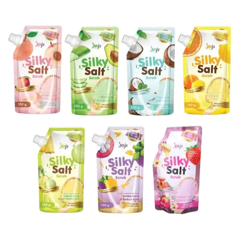 Joji Secret Young Silky Salt Body Scrub exfoliating glowing skin spa