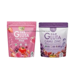 Manee Gluta Collagen Glutathione Collagen Camu Zinc Vitamin Supplement Drink