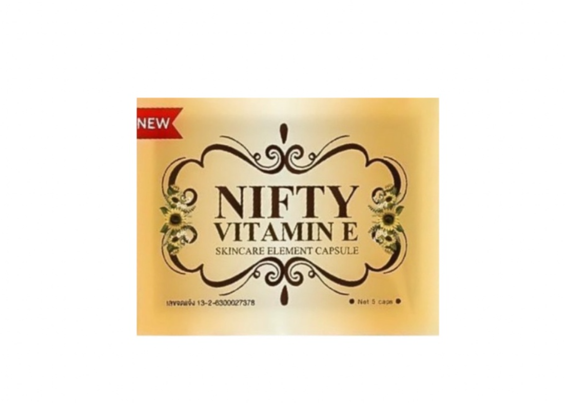 Vitamin E Skincare By Nifty 5 Capsules Niacinamide Concentration
