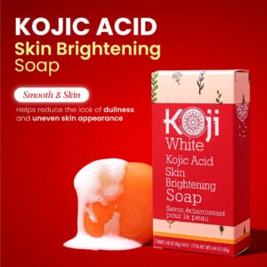 Pure Kojic Acid Skin Brightening Soap (2 Bars)