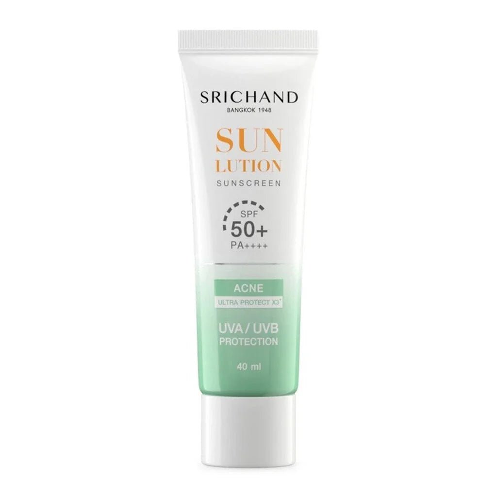 Srichand Sunlution Sunscreen SPF50+ PA++++ Acne Care Oil Control