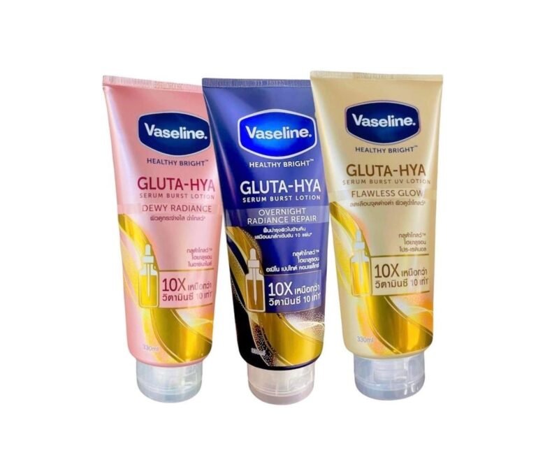 Vaseline Healthy Bright Gluta-Hya Serum Burst Body Lotion For Glowing