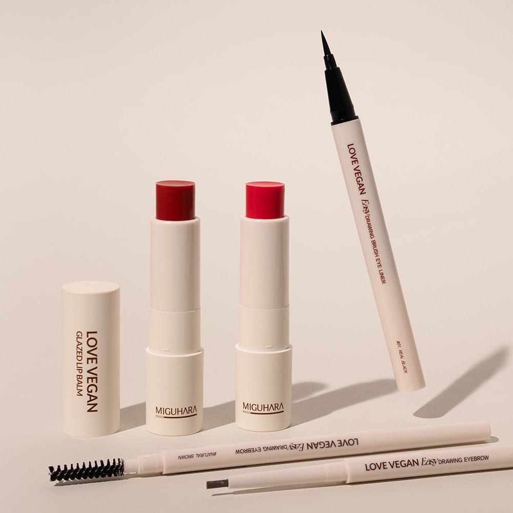 MIGUHARA Love Vegan Glazed Lip Balm - 2 Colors 4g - Image 3