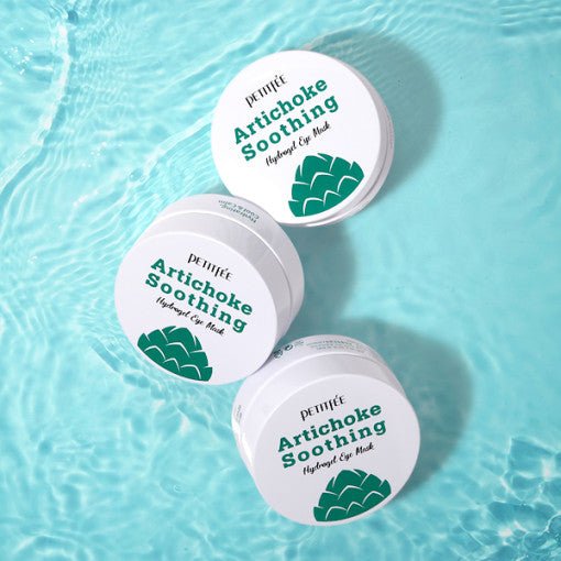 PETITFEE Artichoke Soothing Hydrogel Eye Mask 80g (60 Patches) - Image 6