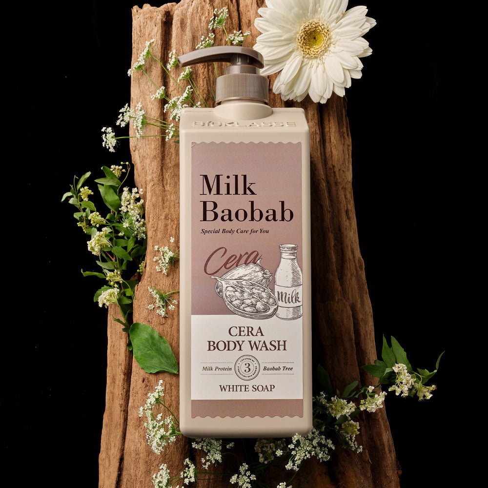 BIOKLASSE MILK BAOBAB CERA Body Wash 1200ml #White Soap - Image 3