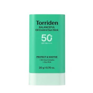 Torriden Balanceful For Men Cica Oil Control Sun Stick SPF50+ PA++++ 20g