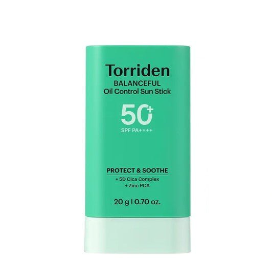 Torriden Balanceful For Men Cica Oil Control Sun Stick SPF50+ PA++++ 20g - Image 2
