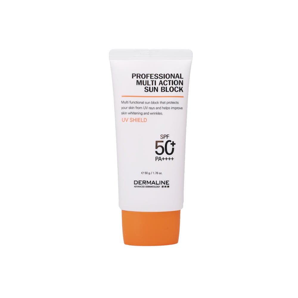 DERMALINE Professional Multi Action Sunblock SPF50+ PA+++ 50ml - Image 2