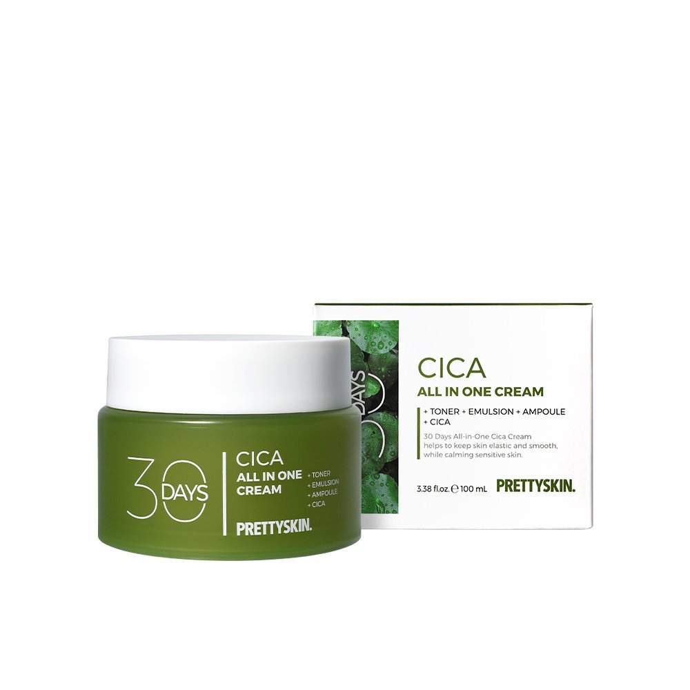 PRETTYSKIN 30 Days All-in-One Cica Cream 100ml - Image 2