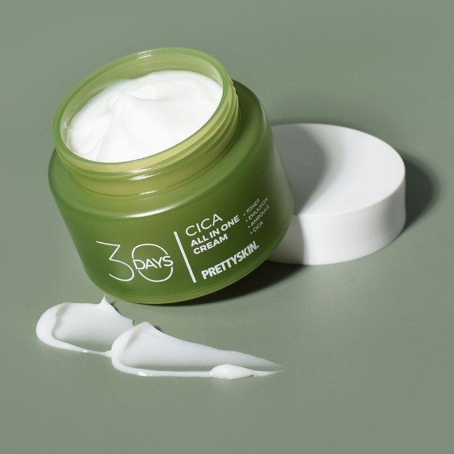 PRETTYSKIN 30 Days All-in-One Cica Cream 100ml - Image 3