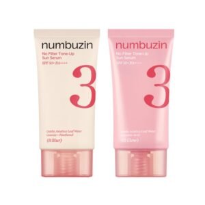 numbuzin No.3 No Filter Tone-Up Sun Serum SPF50+ PA++++ 50ml (2types)